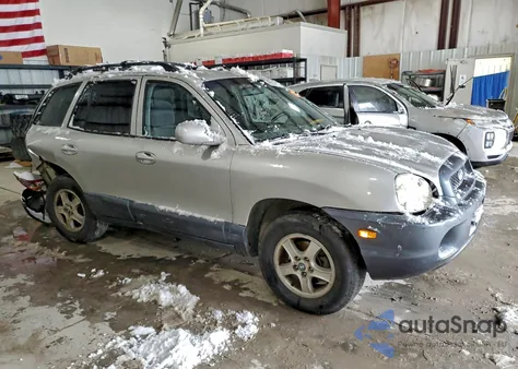 2004 Hyundai Santa Fe Gls from USA, damaged, VIN KM8SC13D44U853676